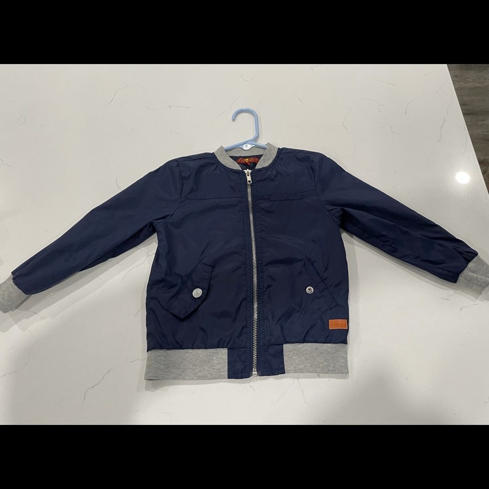 7 For All Mankind Blue toddler jacket boy 3T